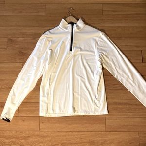 Greyson Tate 1/4 Zip. Size S. White.